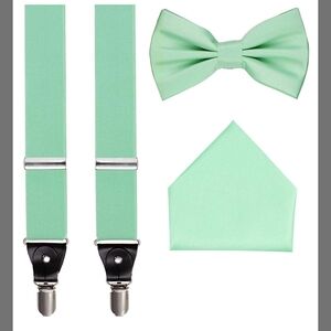 S.H. Churchill & Co. Men's 3 Piece Suspender Set NWT